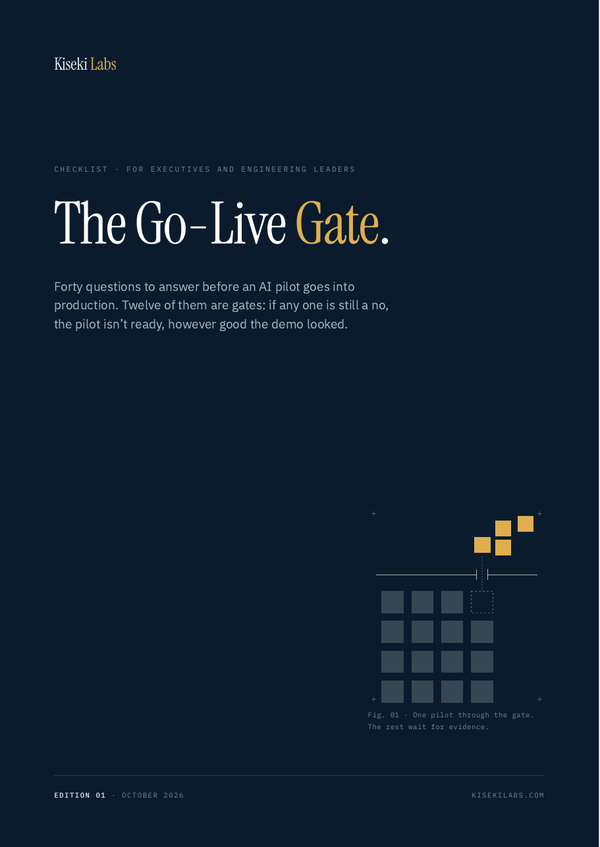 Cover of The Go-Live Gate